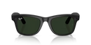 Ray-Ban Meta Wayfarer Sunglasses Black Frame Green Lens RW4008 601S1M53