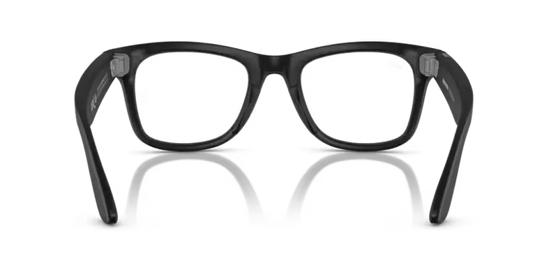 Ray-Ban Meta Wayfarer Sunglasses Black Frame Green Lens RW4008 601S1M53