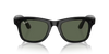 Ray-Ban Meta Wayfarer Sunglasses Black Frame Green Lens RW4008 601/7153 Ray-Ban
