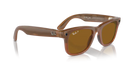 Ray-Ban Meta Wayfarer Sunglasses Caramel Frame Brown Lens RW4008 67068353