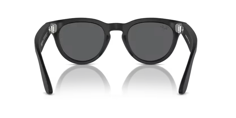 Ray-Ban Meta Headliner Sunglasses Black Frame Black Lens RW4009 601S8750