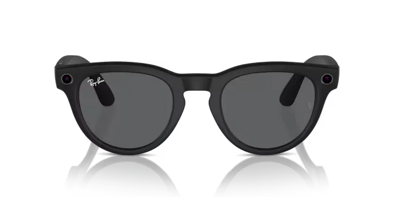 Ray-Ban Meta Headliner Sunglasses Black Frame Black Lens RW4009 601S8750