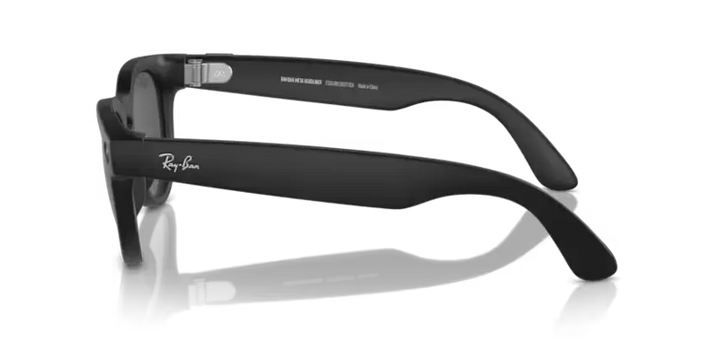 Ray-Ban Meta Headliner Sunglasses Black Frame Black Lens RW4009 601S8750