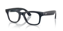 Ray-Ban Meta Wayfarer (Gen 2) Shiny Cosmic Blue Frame Transitions Lens RW4012 6628MF50 Ray-Ban