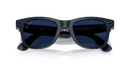 Ray-Ban Meta Wayfarer (Gen 2) Shiny Cosmic Blue Frame Transitions Lens RW4012 6628MF50 Ray-Ban