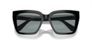 Swarovski Ladies Sunglasses Pillow Black Frame SK6013 1010/1 Swarovski