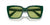 Swarovski Ladies Sunglasses Pillow Green Frame Green Lens SK6013 101730