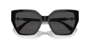 Swarovski Ladies Sunglasses Irregular Black SK6016 100187 Swarovski