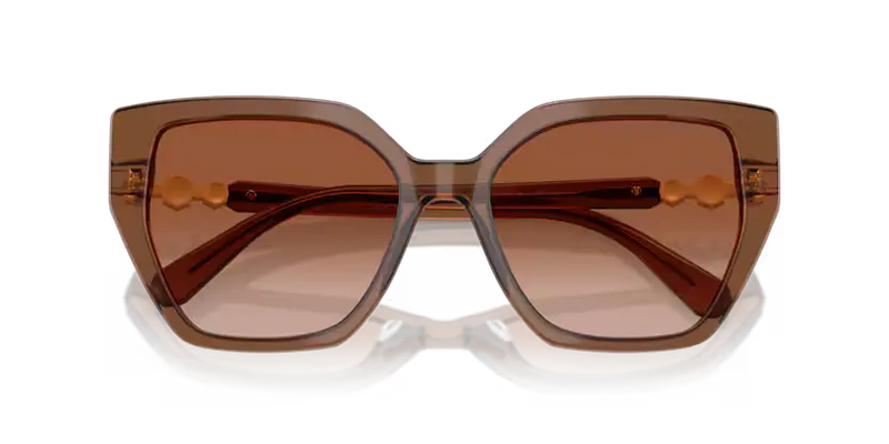 Swarovski Ladies Sunglasses Irregular Brown SK6016 106713
