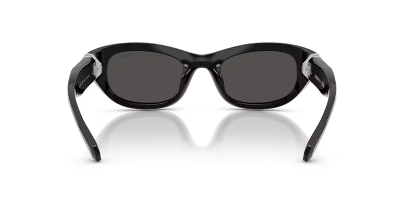 Swarovski Ladies Sunglasses Pillow Black Frame Dark Grey Lens SK6036U 103887