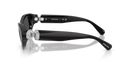 Swarovski Ladies Sunglasses Pillow Black Frame Dark Grey Lens SK6036U 103887