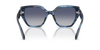 Swarovski Ladies Sunglasses Irregular Striped Blue SK6044U 10904L