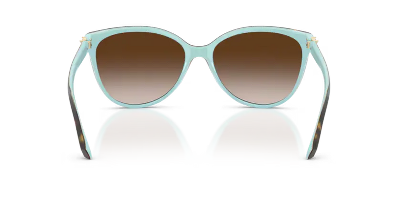 Tiffany & Co. Sunglasses Cat Eye Havana on Tiffany Blue TF4089B 81343B