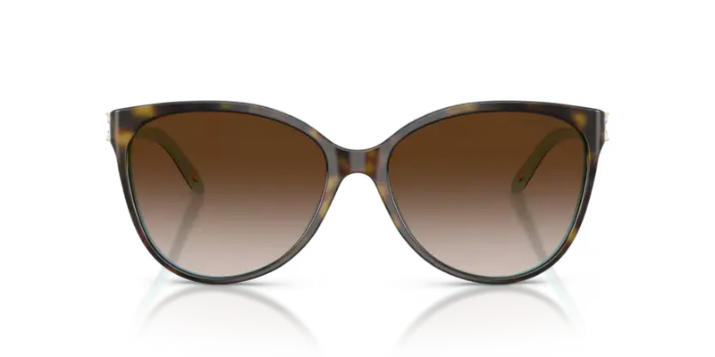 Tiffany & Co. Sunglasses Cat Eye Havana on Tiffany Blue TF4089B 81343B