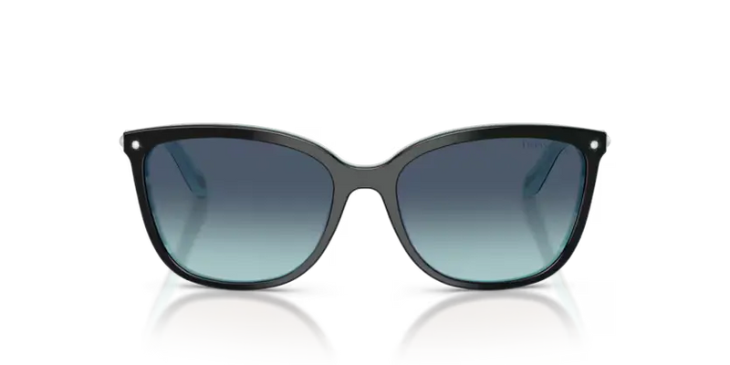 Tiffany & Co. Sunglasses Square Black on Tiffany Blue TF4105HB 81939S