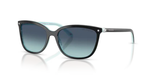 Tiffany & Co. Sunglasses Square Black on Tiffany Blue TF4105HB 81939S