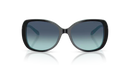 Tiffany & Co. Sunglasses Butterfly Black on Tiffany Blue TF4121B 80559S