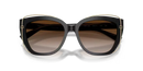 Tiffany & Co. Sunglasses Cat-Eye Black Frame Brown Lens TF4148 80013B Tiffany & Co.
