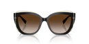 Tiffany & Co. Sunglasses Cat-Eye Black Frame Brown Lens TF4148 80013B Tiffany & Co.