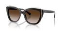 Tiffany & Co. Sunglasses Cat-Eye Black Frame Brown Lens TF4148 80013B Tiffany & Co.