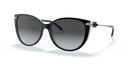 Tiffany & Co. Sunglasses Cat-Eye Black Frame Polarised Lens TF4178 8055T3