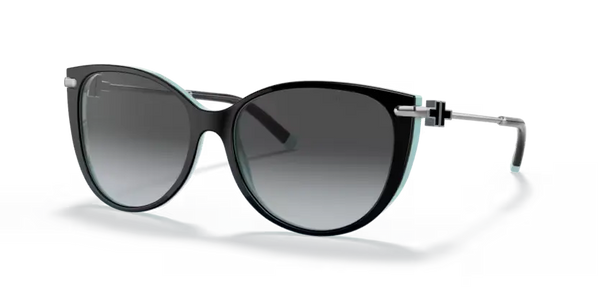 Tiffany & Co. Sunglasses Cat-Eye Black Frame Polarised Lens TF4178 8055T3