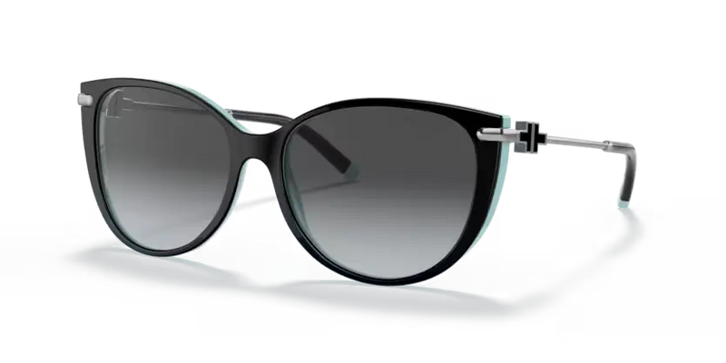 Tiffany & Co. Sunglasses Cat-Eye Black Frame Polarised Lens TF4178 8055T3