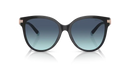 Tiffany & Co. Sunglasses Pillow Black Frame Blue Lens TF4193B 80019S Tiffany & Co.