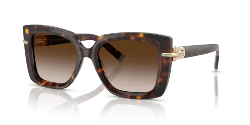 Tiffany & Co. Sunglasses Butterfly Havana Frame TF4199 80153B