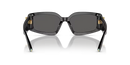 Tiffany & Co. Ladies Sunglasses Rectangle Black Frame TF4208U 8001S4