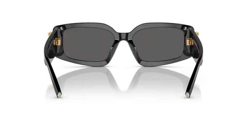 Tiffany & Co. Ladies Sunglasses Rectangle Black Frame TF4208U 8001S4
