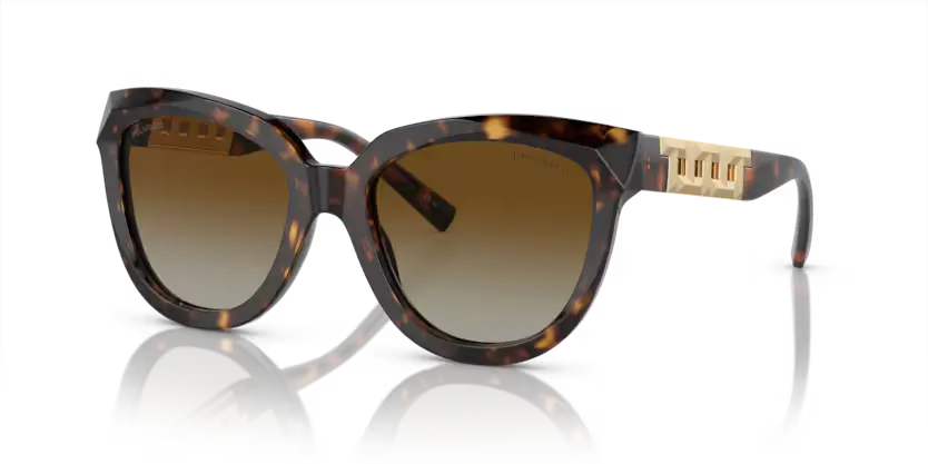 Tiffany & Co. Sunglasses Cat Eye Havana Frame TF4215 8015T5