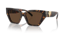 Tiffany & Co. Ladies Sunglasses Cat Eye Havana Frame Brown Lens TF4218 80153G Tiffany & Co.