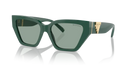 Tiffany & Co. Ladies Sunglasses Cat Eye Green TF4218 840882