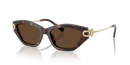 Tiffany & Co. Ladies Sunglasses Cat Eye Havana Frame TF4231U 80153G