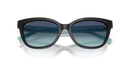 Tiffany & Co. Sunglasses Cat Eye Black Frame Blue Lens TF4237B 80019S