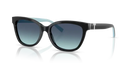Tiffany & Co. Sunglasses Cat Eye Black Frame Blue Lens TF4237B 80019S