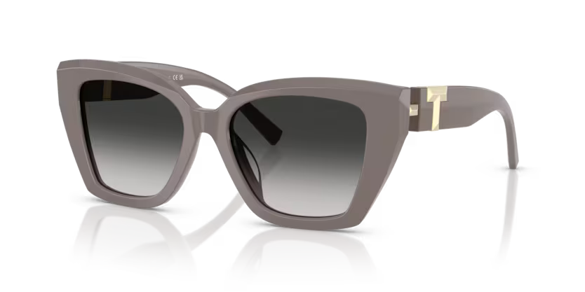 Tiffany & Co. Sunglasses Cat Eye Chocolate Truffle Frame Grey Gradient TF4239U 84013C