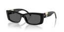 Tiffany & Co. Ladies Sunglasses Rectangle Black Frame TF4240U 8001S4