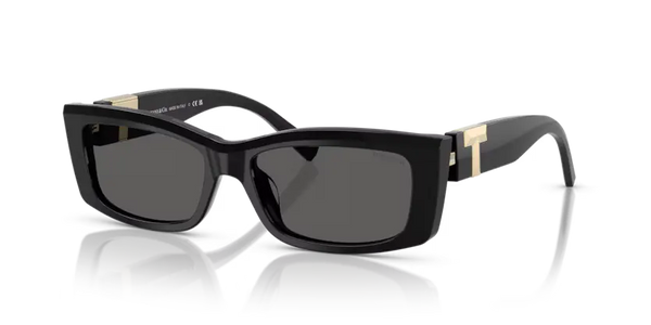 Tiffany & Co. Ladies Sunglasses Rectangle Black Frame TF4240U 8001S4