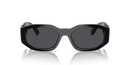 Versace Sunglasses Irregular Black Frame Grey Lens VE4361 542287
