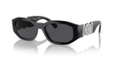 Versace Sunglasses Irregular Black Frame Grey Lens VE4361 542287