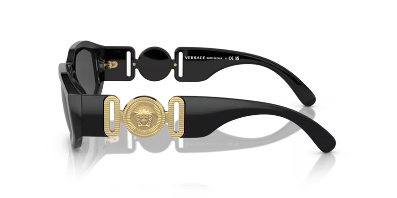 Versace Sunglasses Irregular Black Frame VE4361 GB1/87