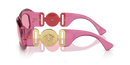 Versace Sunglasses Irregular Transparent Pink Frame VE4425U 5452184