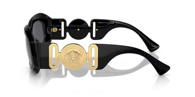 Versace Sunglasses Irregular Black Frame VE4425U GB1/87
