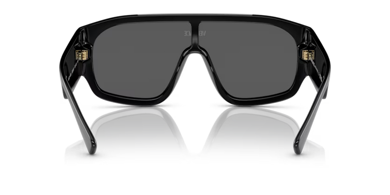 Versace Sunglasses Pillow Black Frame Grey Lens VE4439 GB1/87