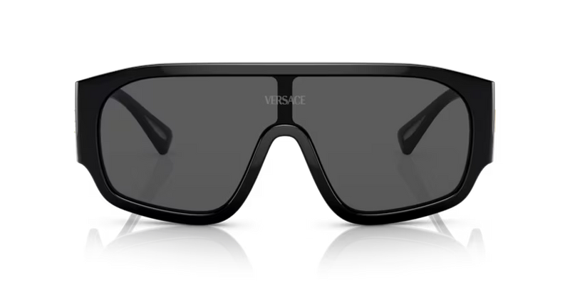 Versace Sunglasses Pillow Black Frame Grey Lens VE4439 GB1/87