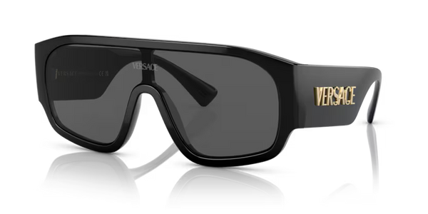 Versace Sunglasses Pillow Black Frame Grey Lens VE4439 GB1/87