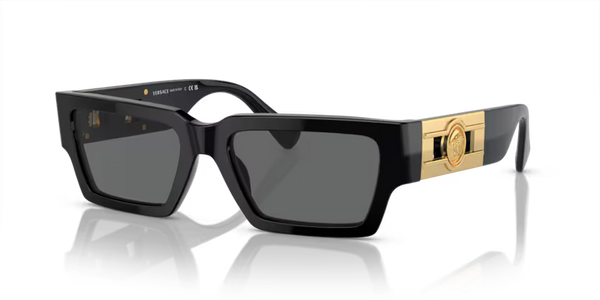 Versace Sunglasses Rectangle Black Frame VE4459 GB1/87