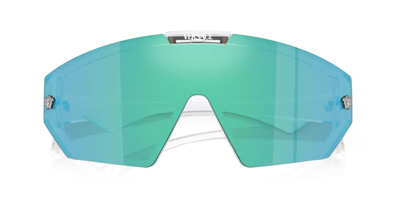 Versace Sunglasses Irregular Crystal Frame Interchangeable Lens VE4461 148/6V
